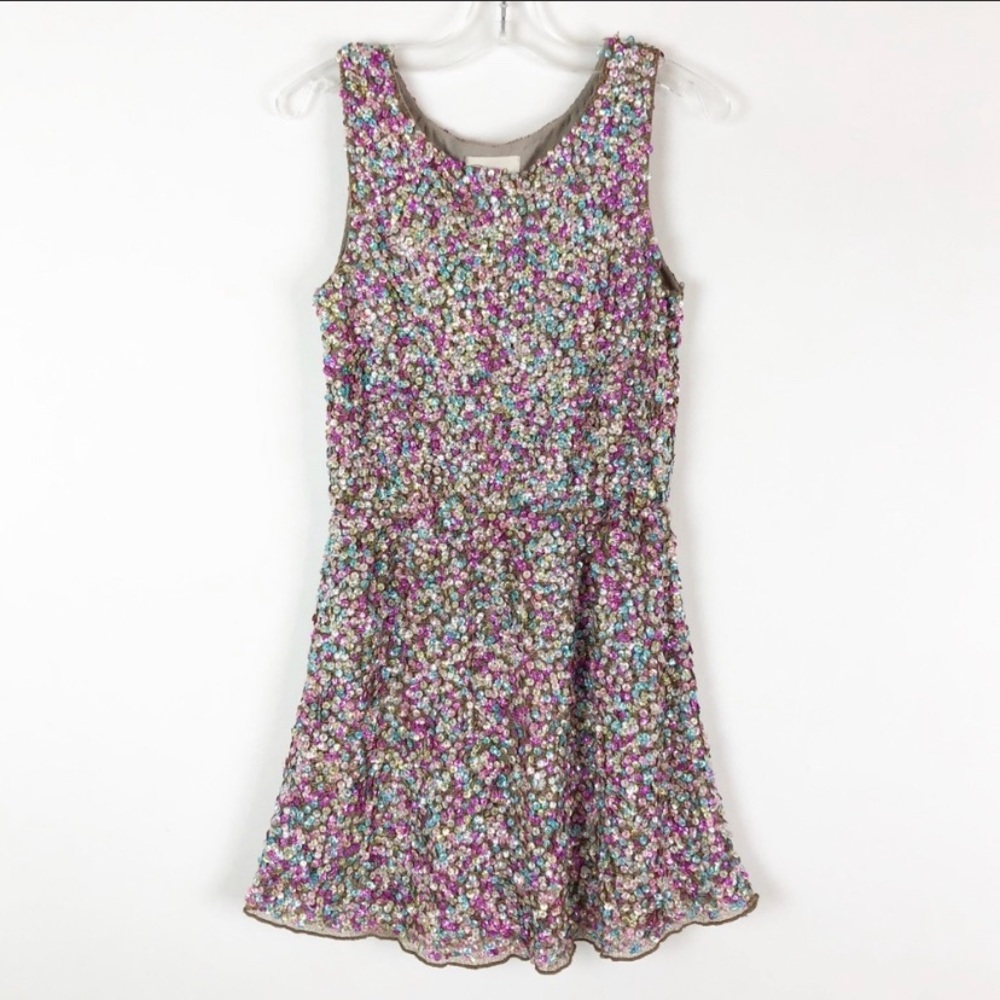 Peek sequin sparkle dress size 8